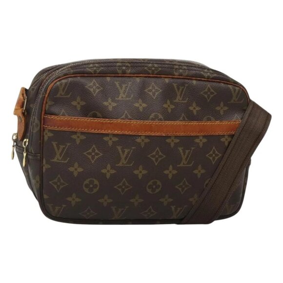 LOUIS VUITTON Monogram Reporter PM Shoulder Bag - Picture 1 of 14